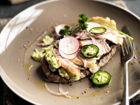 Avocado Toast with Smoked Sturgeon – Attilus Caviar